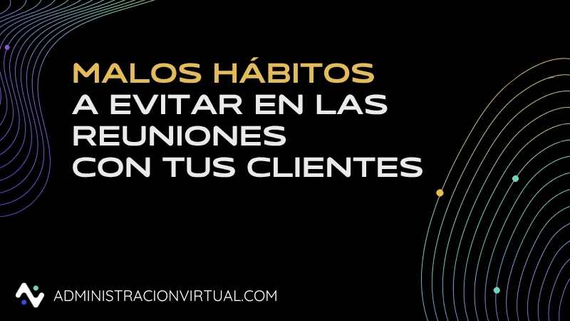 malos habitos reuniones